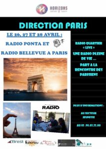 Lire la suite à propos de l’article Des jeunes de Pontanézen à Paris pour la radio