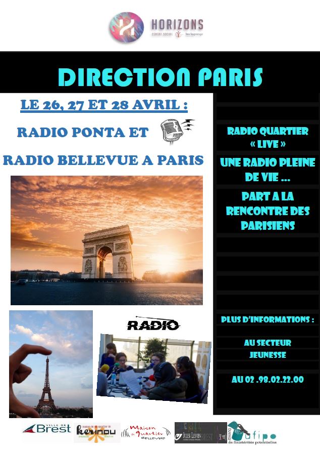 You are currently viewing Des jeunes de Pontanézen à Paris pour la radio
