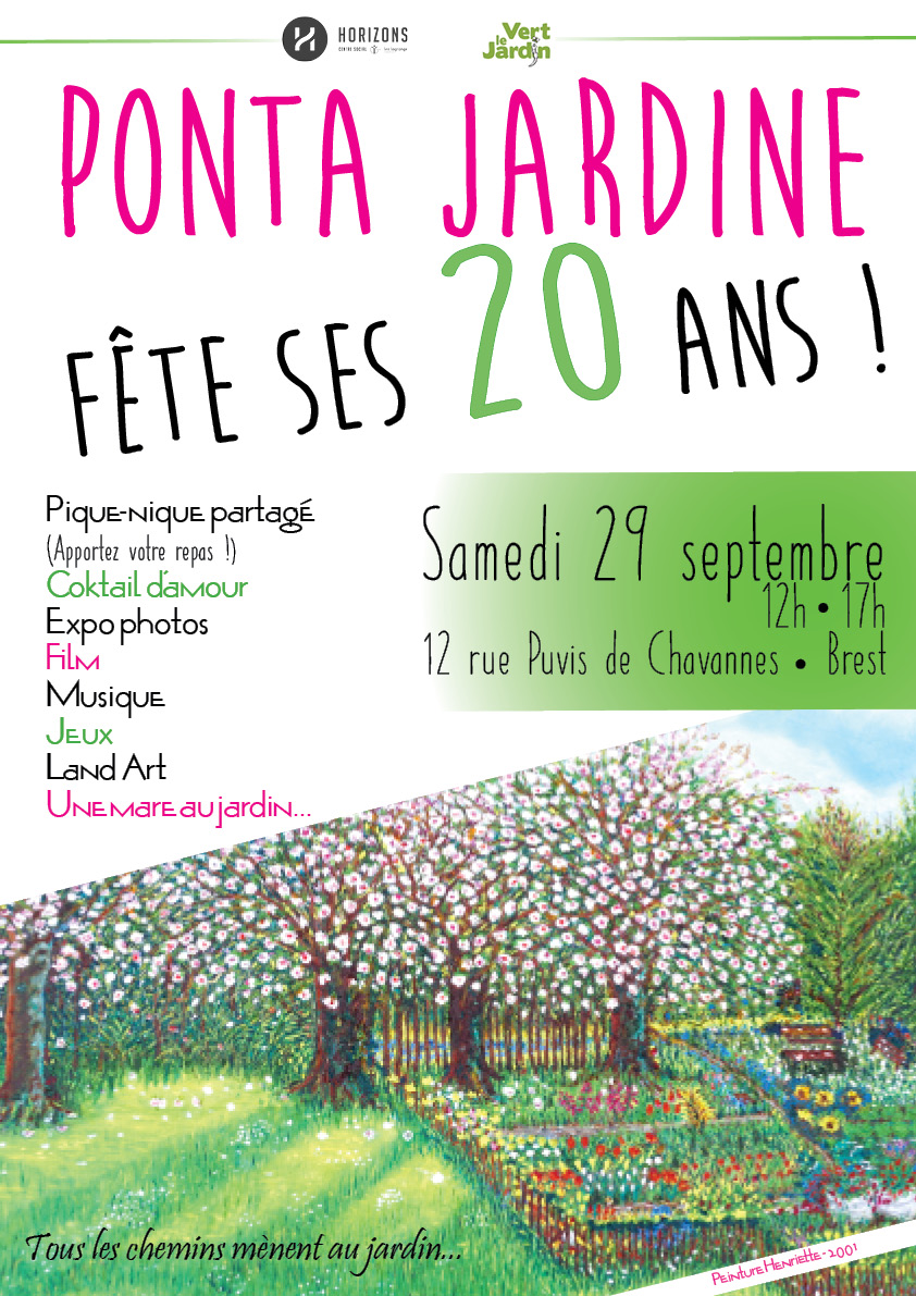 You are currently viewing Les 20 ans du jardin