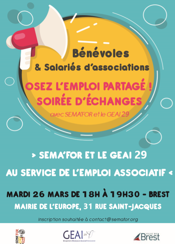 You are currently viewing Soirée d’échange « Osez l’emploi partagé »