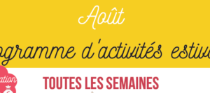 Lire la suite à propos de l’article Activités ORB août