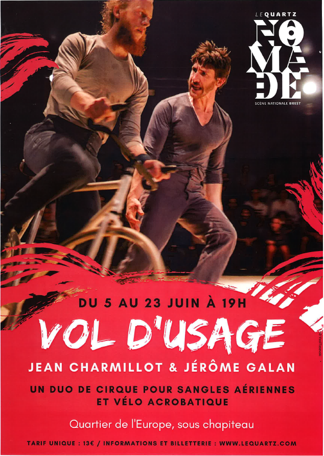 You are currently viewing Cirque – « Vol d’usage » sous chapiteau quartier Europe