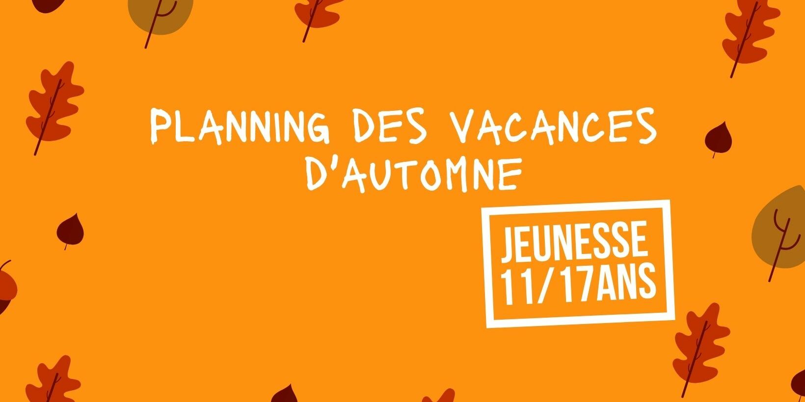 Planning jeune 2