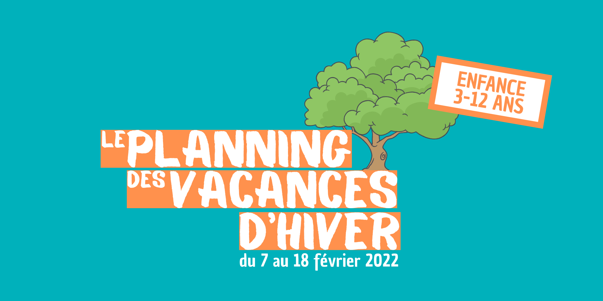 Planning des vacances d’Hiver Enfance