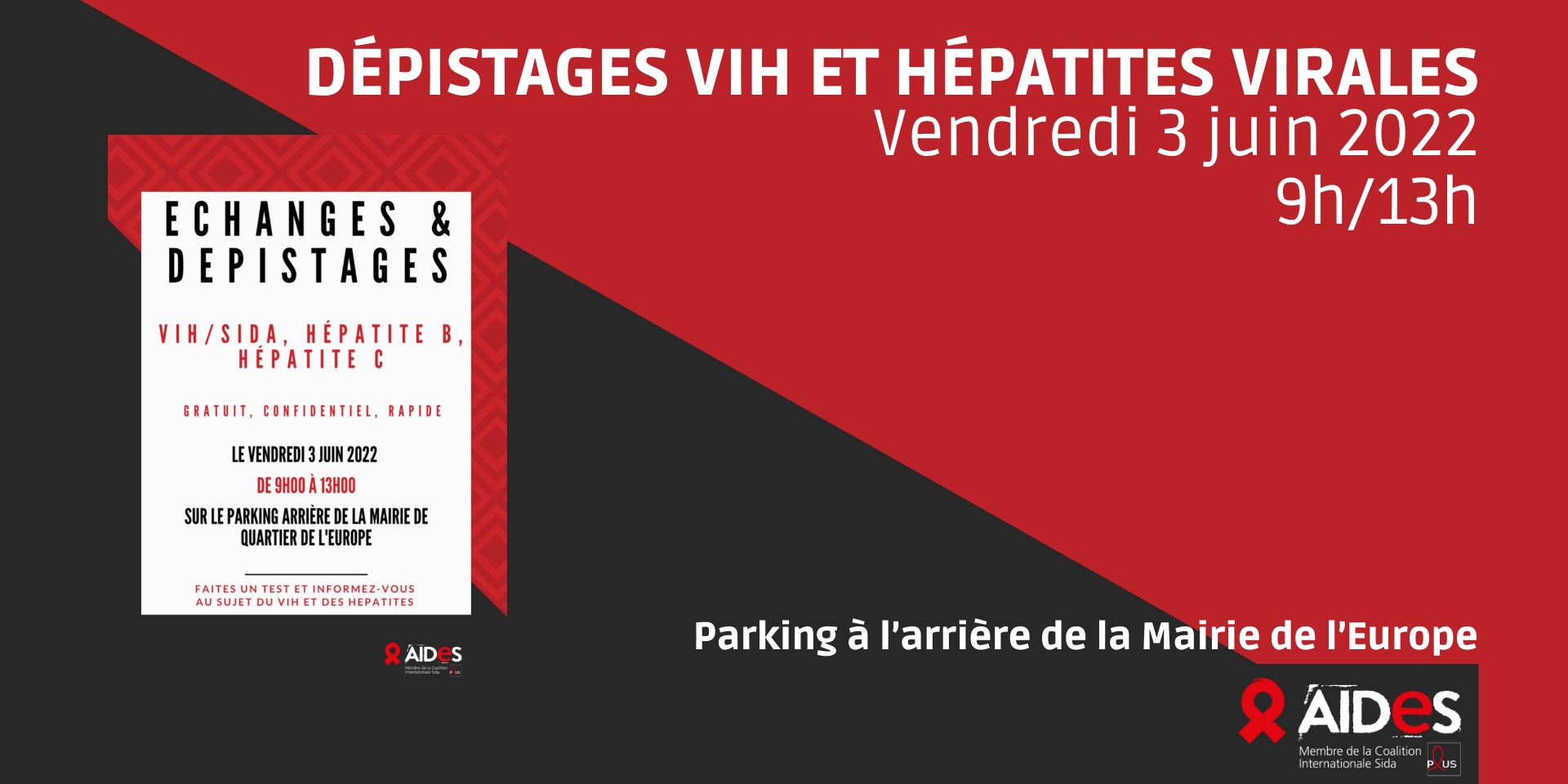 DÉPISTAGES VIH ET HÉPATITES VIRALES