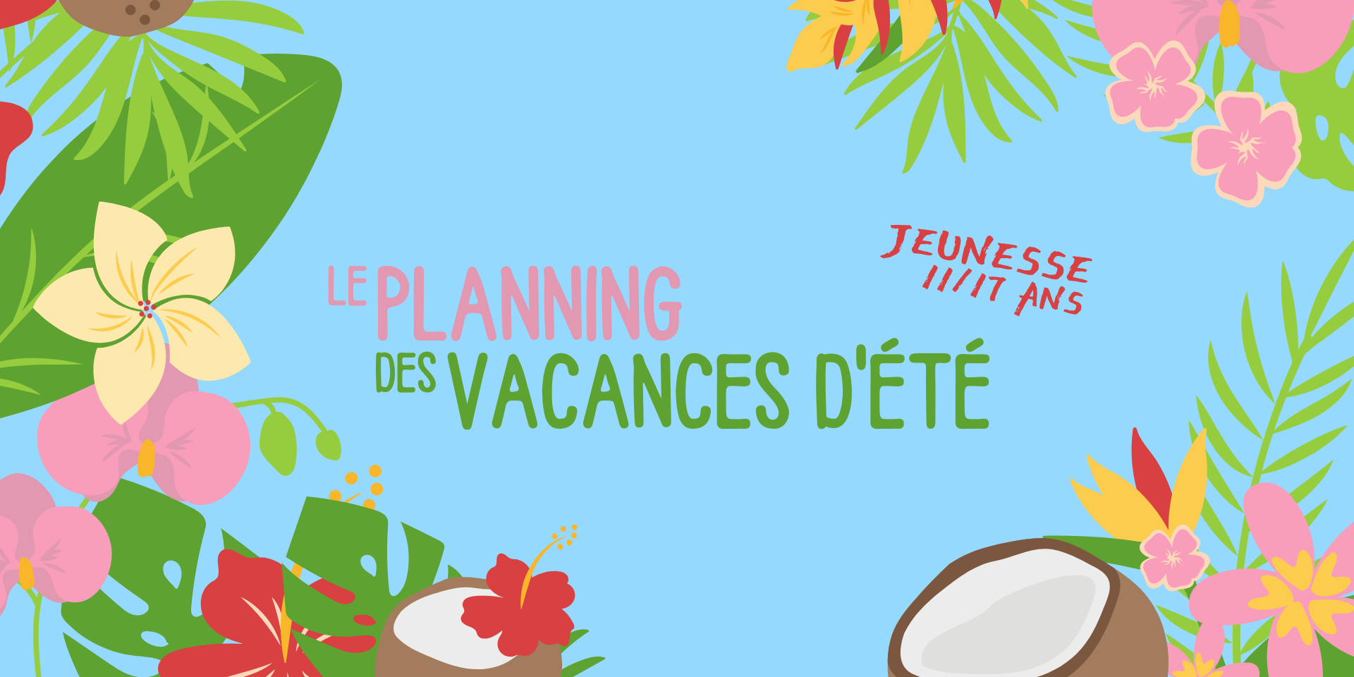 Planning été – Jeunesse 22