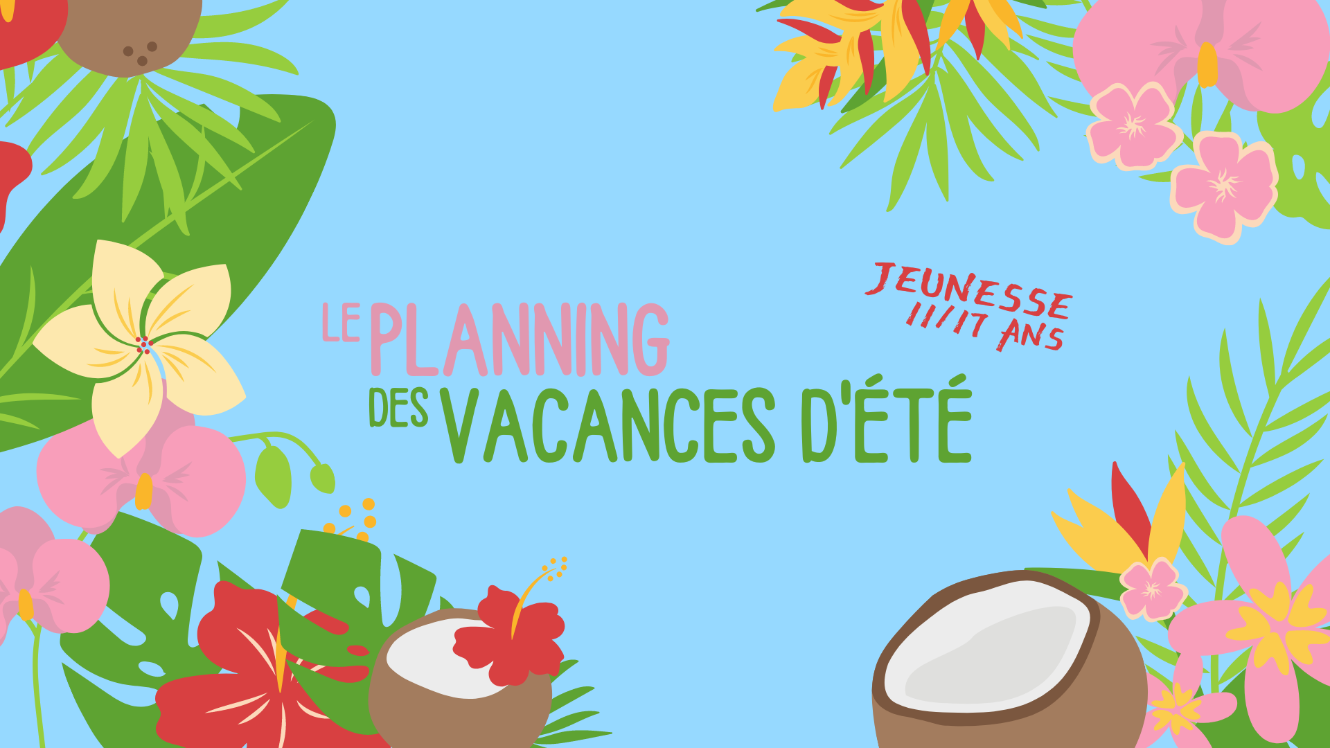 You are currently viewing Planning des vacances d’été – Activités Jeunesse (11/17 ans)
