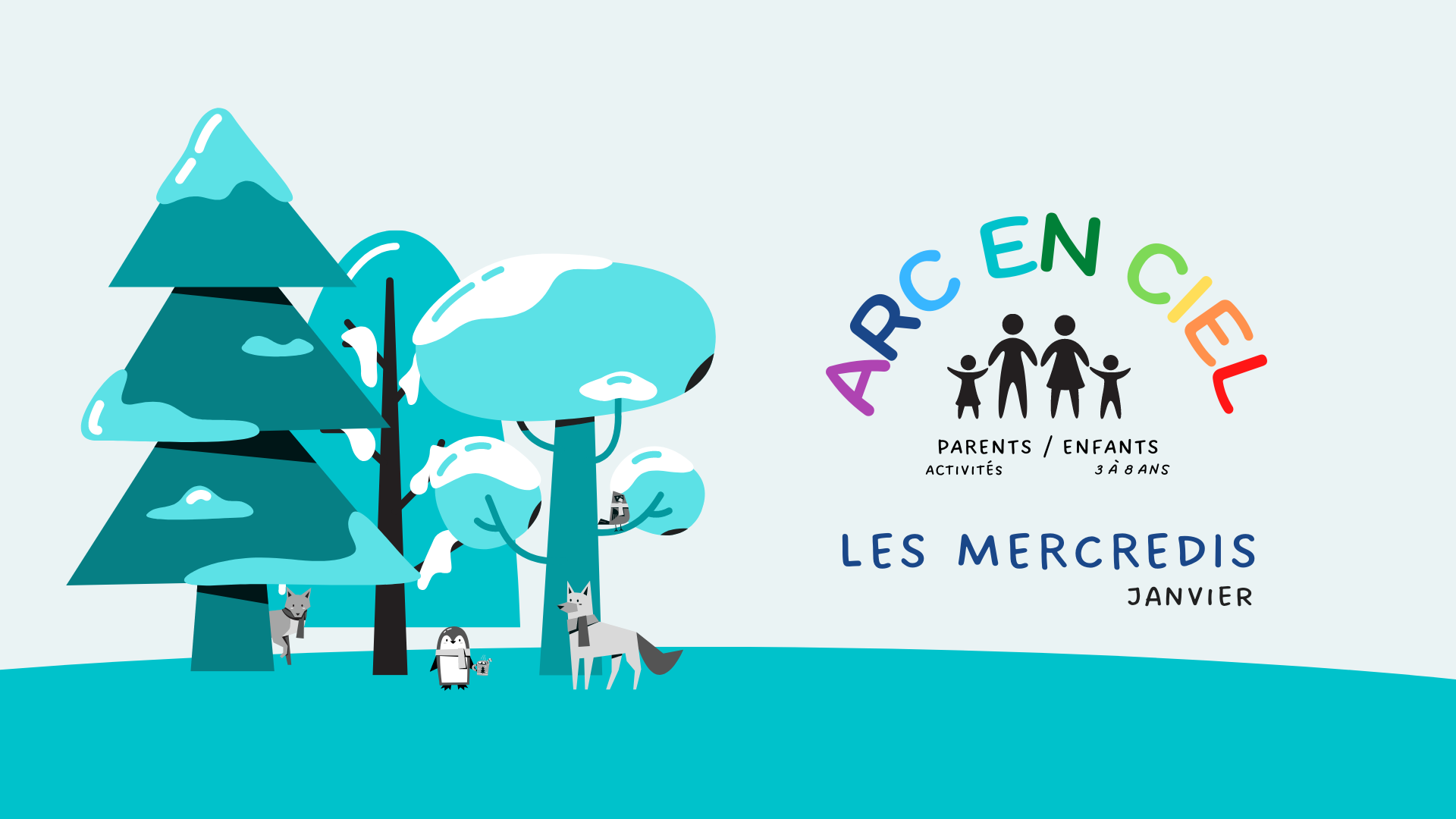 You are currently viewing Les Mercredis Arc en ciel – Janvier 2023 – Parents/enfants