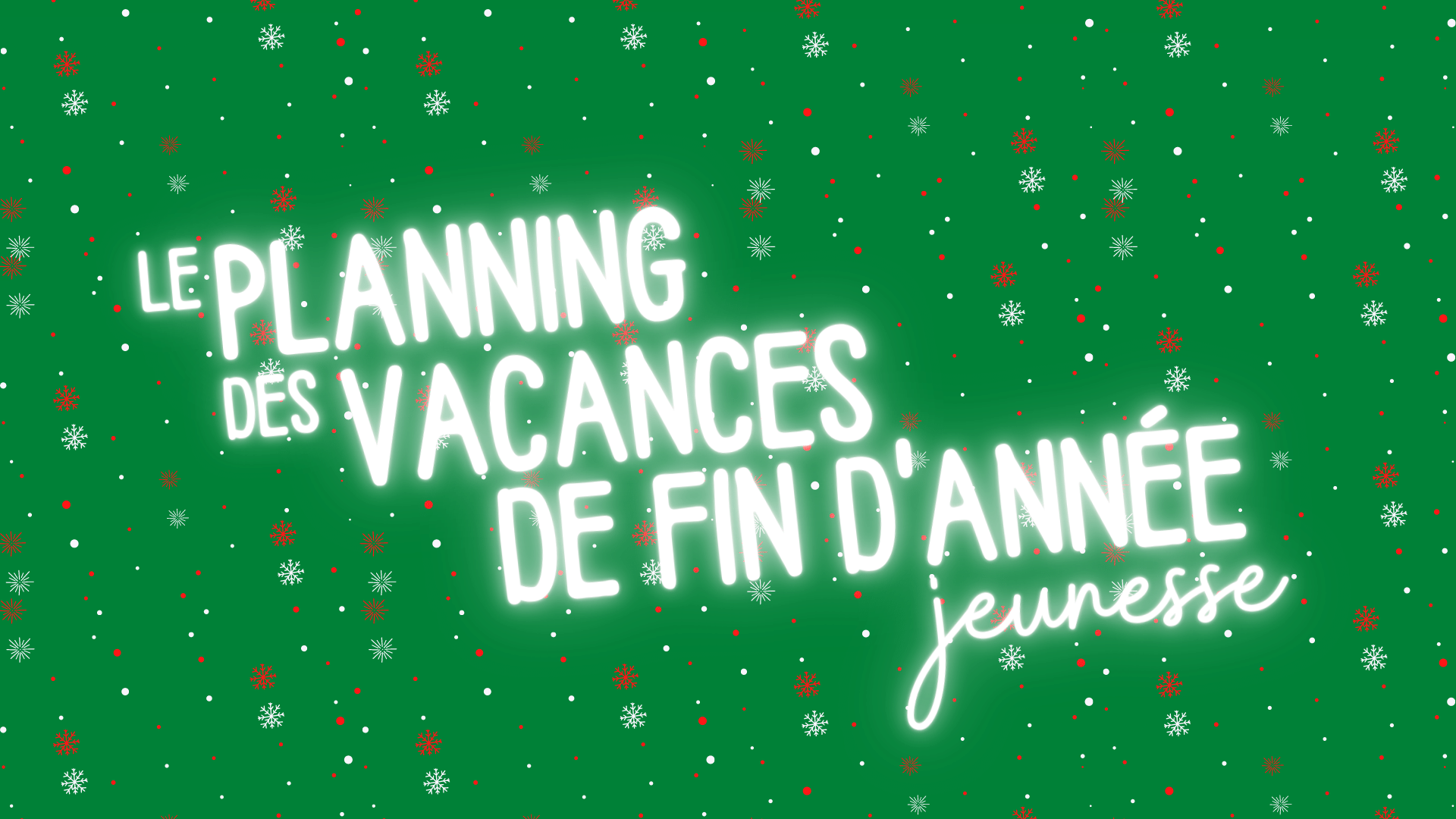 You are currently viewing Planning des vacances de fin d’année – Activités Jeunesse (11/17 ans)