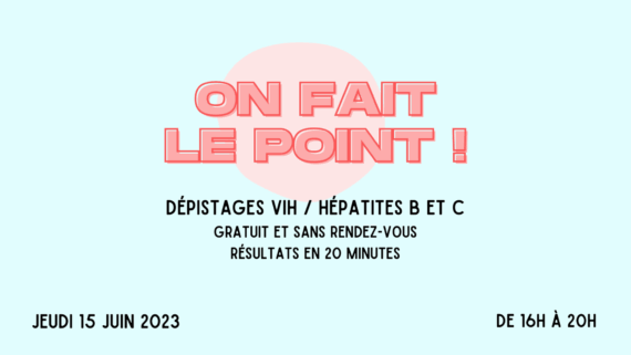 Depistage juin 23 – Blog