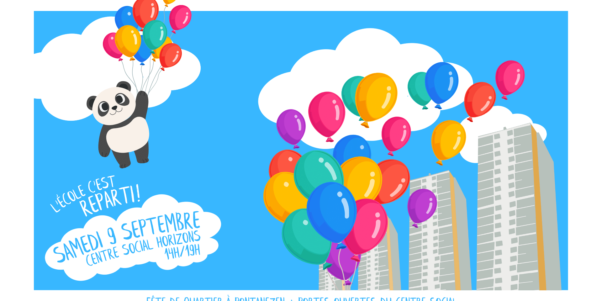Fête de quartier à Pontanezen + portes ouvertes du centre social