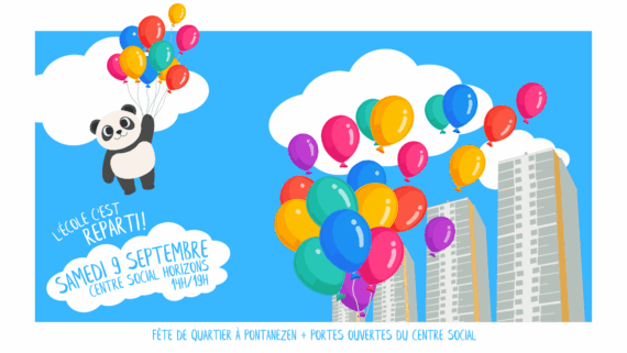 Fête de quartier à Pontanezen + portes ouvertes du centre social