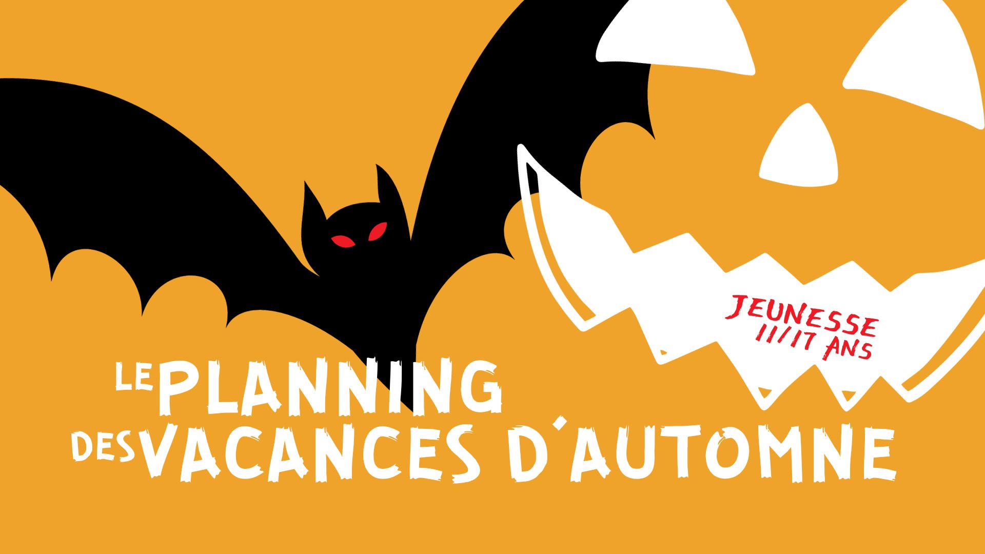 You are currently viewing Planning des vacances d’automne – Activités Jeunesse (11/17 ans)