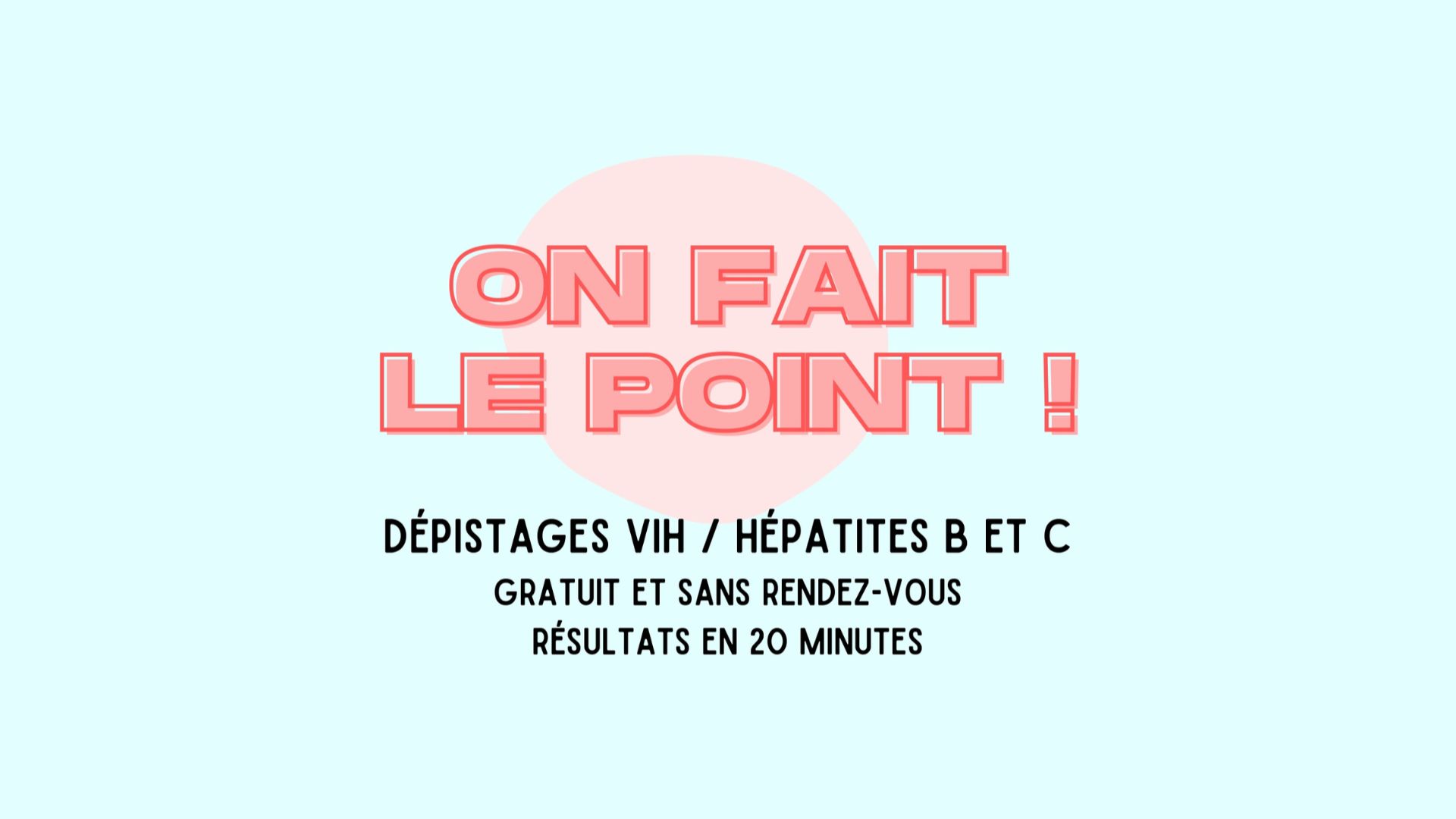 You are currently viewing « On fait le point ! » : dépistages VIH et hépatites au Centre social