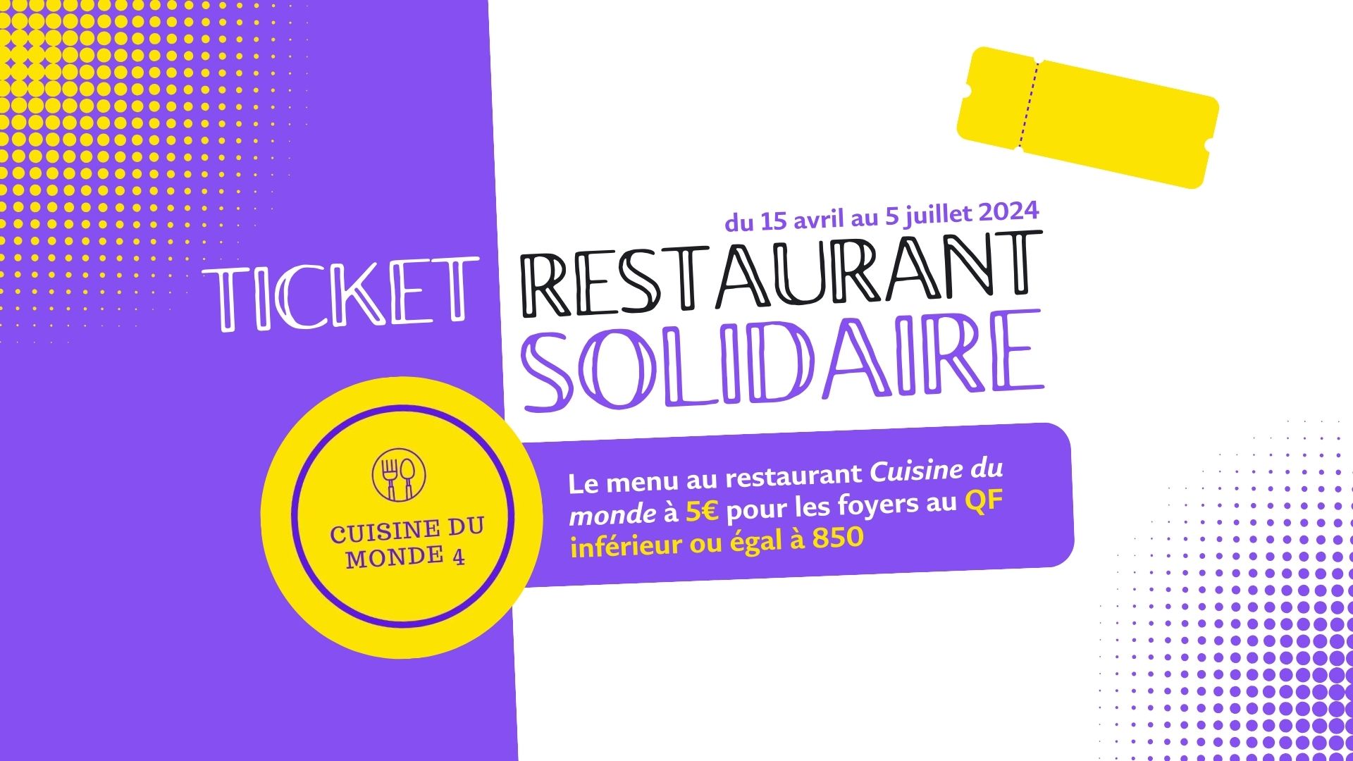You are currently viewing Retour des tickets restau solidaires pour le restaurant Cuisine du Monde 4
